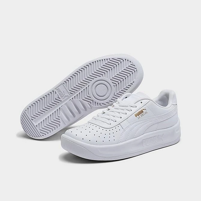 Boys' Big Kids' Puma The GV Special Casual Shoes White/White - 34476575 WGL 2 Boys' Big Kids' Puma The GV Special Casual Shoes White/White - 34476575 WGL - Image 2