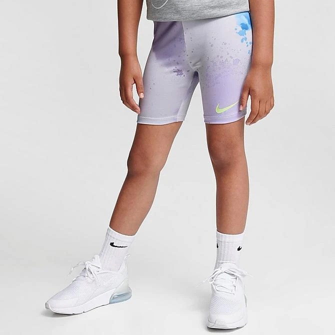Girls' Little Kids' Nike Just DIY It Tank And Bike Shorts Set Photon Dust - 36K834 GAD 4 Girls' Little Kids' Nike Just DIY It Tank And Bike Shorts Set Photon Dust - 36K834 GAD - Image 4