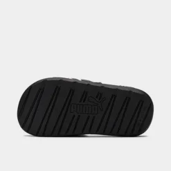 Little Kids' Puma Cool Cat Bold Slide Sandals Puma Black/Puma White - 37539503 001 -Sports Fashion 37539503 001 P6