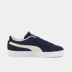 Big Kids' Puma Suede 21 Casual Shoes Peacoat/Puma White - 38056003 400 -Sports Fashion 38056003 400 P3