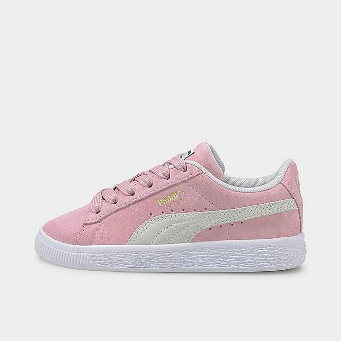 Girls' Little Kids' Puma Suede Classic XXI JR Casual Shoes Pink Lady/Puma White - 38056105 690 1 Girls' Little Kids' Puma Suede Classic XXI JR Casual Shoes Pink Lady/Puma White - 38056105 690