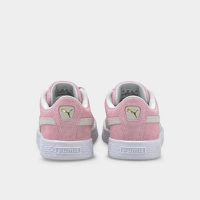 Girls' Little Kids' Puma Suede Classic XXI JR Casual Shoes Pink Lady/Puma White - 38056105 690 4 Girls' Little Kids' Puma Suede Classic XXI JR Casual Shoes Pink Lady/Puma White - 38056105 690 - Image 4