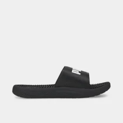 Men's Puma Softride Massage Slide Sandals Puma Black/Puma White - 38306201 001 -Sports Fashion 38306201 001 P3