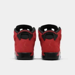 Nike Big Kids' Air Jordan Retro 6 Basketball Shoes Varsity Red/Varsity Red/Black - 384665 600 -Sports Fashion 384665 600 P4