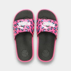 Girls' Big Kids' Puma Cool Cat Summer Roar Slide Sandals Beetroot Purple/Puma Black/Victoria Blue - 38590401 500 10 Girls' Big Kids' Puma Cool Cat Summer Roar Slide Sandals Beetroot Purple/Puma Black/Victoria Blue - 38590401 500 -Sports Fashion 38590401 500 P5