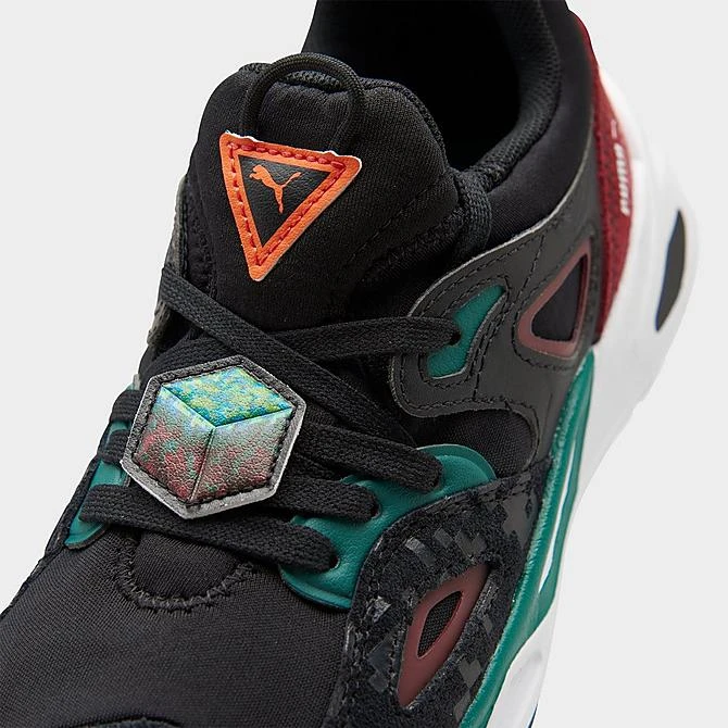 Little Kids' Puma X Minecraft TRC Blaze Casual Shoes Puma Black/Teal Green - 38612601 001 3 Little Kids' Puma X Minecraft TRC Blaze Casual Shoes Puma Black/Teal Green - 38612601 001 - Image 3