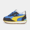 Infant Puma Rider FV Essentials Stretch Lace Casual Shoes Puma Royal/Puma New Navy - 38788701 400