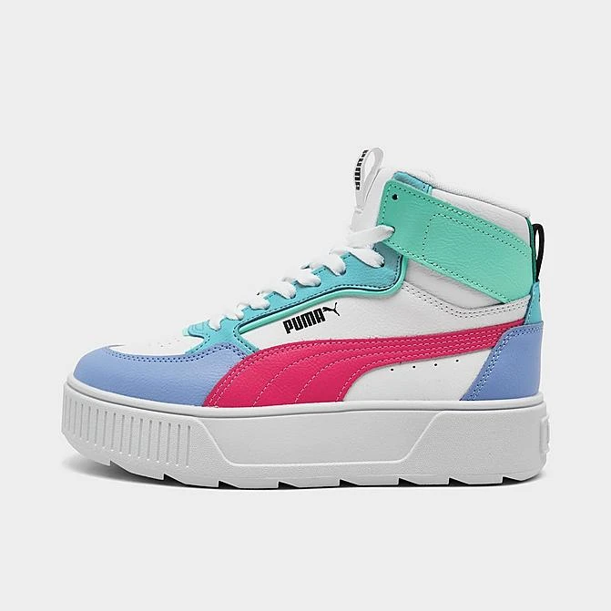 Girls' Big Kids' Puma Karmen Rebelle Mid Casual Shoes Pink/Pink/White - 38872905 100 1 Girls' Big Kids' Puma Karmen Rebelle Mid Casual Shoes Pink/Pink/White - 38872905 100