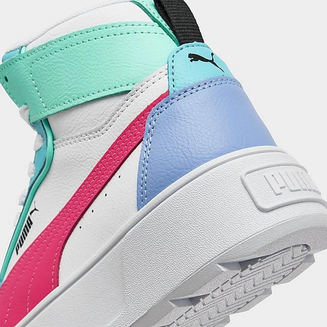 Girls' Big Kids' Puma Karmen Rebelle Mid Casual Shoes Pink/Pink/White - 38872905 100 3 Girls' Big Kids' Puma Karmen Rebelle Mid Casual Shoes Pink/Pink/White - 38872905 100 - Image 3