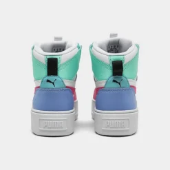 Girls' Big Kids' Puma Karmen Rebelle Mid Casual Shoes Pink/Pink/White - 38872905 100 9 Girls' Big Kids' Puma Karmen Rebelle Mid Casual Shoes Pink/Pink/White - 38872905 100 -Sports Fashion 38872905 100 P4