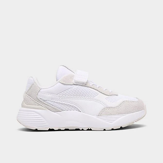 Little Kids' Puma RS-Metric Core Stretch Lace Casual Shoes White/Grey - 38910001 100 1 Little Kids' Puma RS-Metric Core Stretch Lace Casual Shoes White/Grey - 38910001 100