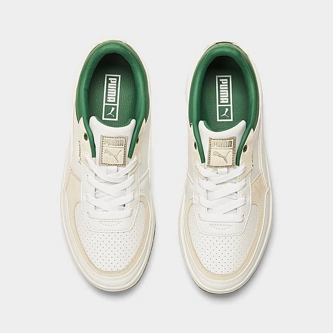 Women's Puma Cali Dream Casual Shoes White/Green/Gum - 38987601 100 5 Women's Puma Cali Dream Casual Shoes White/Green/Gum - 38987601 100 - Image 5