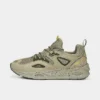 Men's Puma TRC Blaze Elevated Hiker Low Hiking Shoes Birch Tree/Green Moss - 39016102 280