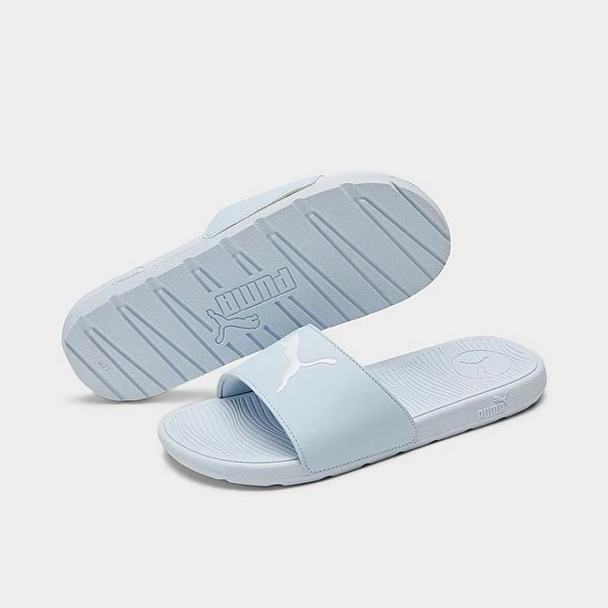 Women's Puma Cool Cat 2.0 Sport Slide Sandals Lucite/Puma White - 39096309 060 2 Women's Puma Cool Cat 2.0 Sport Slide Sandals Lucite/Puma White - 39096309 060 - Image 2
