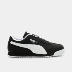 Men's Puma Roma Reversed Casual Shoes Puma Black/Puma White - 39226302 001