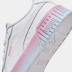 Girls' Little Kids' Puma Carina 2.0 Casual Shoes Pink/Blue Fade - 39360001 100 -Sports Fashion 39360001 100 P3