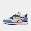 Men's Puma Rider Future Vintage Casual Shoes White/Light Purple/Pink/Electric Yellow - 39360201 060