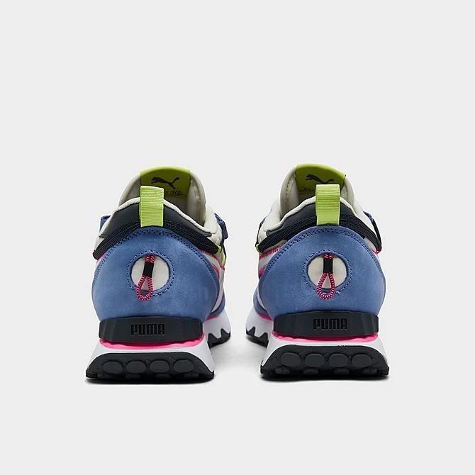 Men's Puma Rider Future Vintage Casual Shoes White/Light Purple/Pink/Electric Yellow - 39360201 060 4 Men's Puma Rider Future Vintage Casual Shoes White/Light Purple/Pink/Electric Yellow - 39360201 060 - Image 4