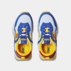 Little Kids' Puma Rider FV Primary Casual Shoes Puma White/Royal Sapphire/Puma Black - 39447301 100 -Sports Fashion 39447301 100 P5