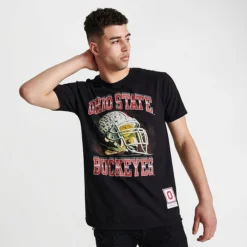 Men's Mitchell & Ness Ohio State Buckeyes College Football Graphic T-Shirt Black - 3OSTBLCK OST 8 Men's Mitchell & Ness Ohio State Buckeyes College Football Graphic T-Shirt Black - 3OSTBLCK OST -Sports Fashion 3OSTBLCK OST M3