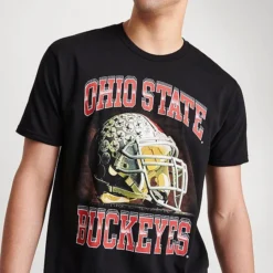 Men's Mitchell & Ness Ohio State Buckeyes College Football Graphic T-Shirt Black - 3OSTBLCK OST 10 Men's Mitchell & Ness Ohio State Buckeyes College Football Graphic T-Shirt Black - 3OSTBLCK OST -Sports Fashion 3OSTBLCK OST M5