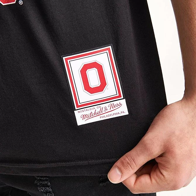Men's Mitchell & Ness Ohio State Buckeyes College Football Graphic T-Shirt Black - 3OSTBLCK OST 6 Men's Mitchell & Ness Ohio State Buckeyes College Football Graphic T-Shirt Black - 3OSTBLCK OST - Image 6