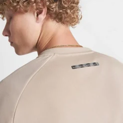 Men's Emporio Armani EA7 Ventus Crewneck Sweatshirt Oxford Tan - 3RPM41 264 -Sports Fashion 3RPM41 264 M6