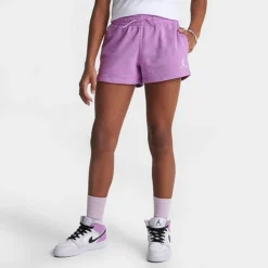 Nike Girls' Jordan French Terry Shorts Rush Fuchsia - 45A771 P3R