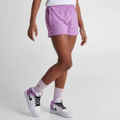Nike Girls' Jordan French Terry Shorts Rush Fuchsia - 45A771 P3R -Sports Fashion 45A771 P3R M3