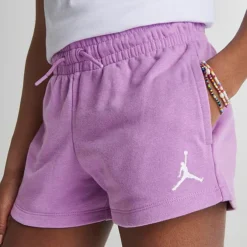 Nike Girls' Jordan French Terry Shorts Rush Fuchsia - 45A771 P3R -Sports Fashion 45A771 P3R M5