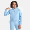 Nike Girls' Jordan Essentials Pullover Hoodie Ice Blue - 45B081 M60