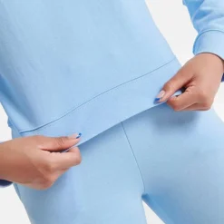 Nike Girls' Jordan Essentials Pullover Hoodie Ice Blue - 45B081 M60 -Sports Fashion 45B081 M60 M6