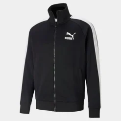 Men's Puma Iconic T7 Track Jacket Puma Black - 53009401 001 -Sports Fashion 53009401 001 M4