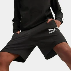 Men's Puma T7 Iconic 8" Logo Shorts Puma Black - 53821801 001 -Sports Fashion 53821801 001 M4