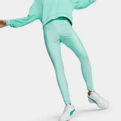 Women's Puma Mercedes-AMG Petronas Motorsport Leggings Mint - 53848708 300