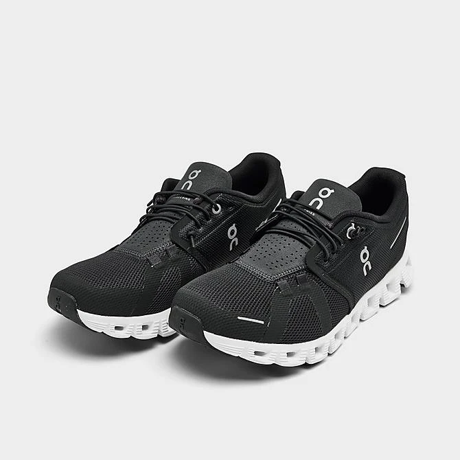 Women's On Cloud 5 Running Shoes Black/White - 5998904 002 2 Women's On Cloud 5 Running Shoes Black/White - 5998904 002 - Image 2