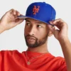 New Era New York Mets MLB Trucker 9FIFTY Snapback Hat Navy - 60116803 400