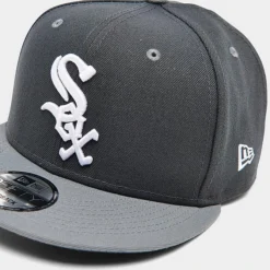 New Era Chicago White Sox MLB 9FIFTY Snapback Hat Grey/White - 60362708 001 -Sports Fashion 60362708 001 P6