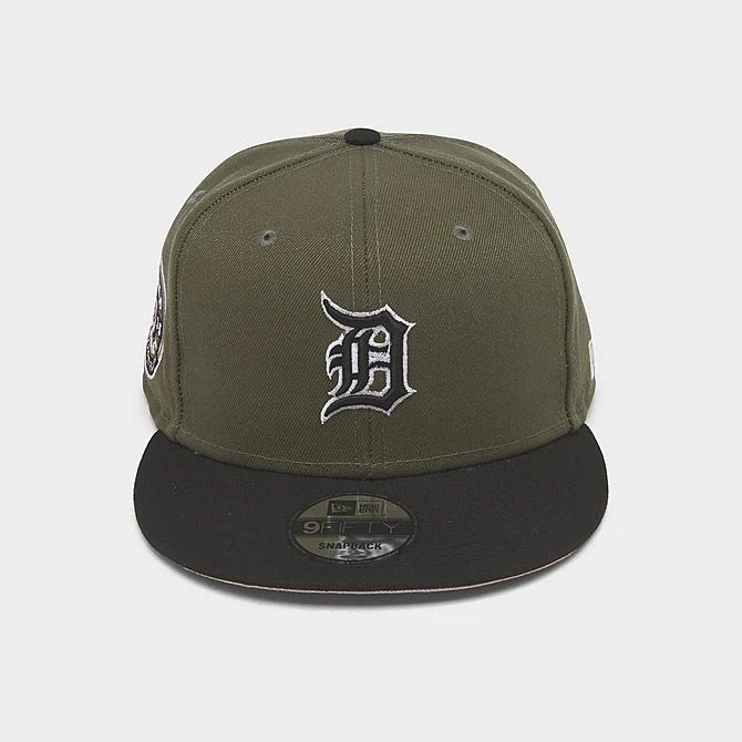 New Era Detroit Tigers MLB Olive 9FIFTY Snapback Hat Olive - 60363605 300 2 New Era Detroit Tigers MLB Olive 9FIFTY Snapback Hat Olive - 60363605 300 - Image 2
