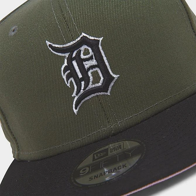New Era Detroit Tigers MLB Olive 9FIFTY Snapback Hat Olive - 60363605 300 5 New Era Detroit Tigers MLB Olive 9FIFTY Snapback Hat Olive - 60363605 300 - Image 5