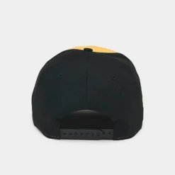 New Era Atlanta Braves MLB Black & Yellow 9FIFTY Snapback Hat Yellow/Black - 60422419 700 -Sports Fashion 60422419 700 P4