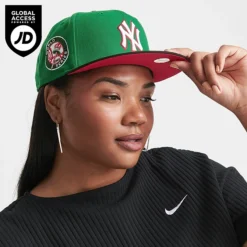 New Era New York Yankees MLB 2 Tone 9FIFTY Snapback Hat Green/Red/Black/White - 60422431 300