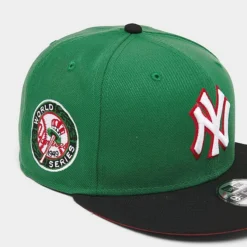 New Era New York Yankees MLB 2 Tone 9FIFTY Snapback Hat Green/Red/Black/White - 60422431 300 -Sports Fashion 60422431 300 P6