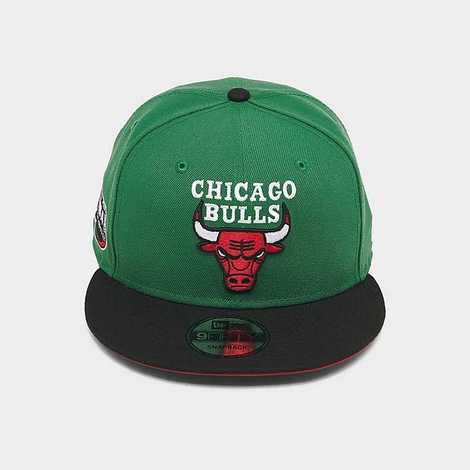 New Era Chicago Bulls NBA 2 Tone 9FIFTY Snapback Hat Green/Red/Black/White - 60422435 300 2 New Era Chicago Bulls NBA 2 Tone 9FIFTY Snapback Hat Green/Red/Black/White - 60422435 300 - Image 2
