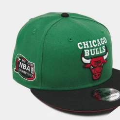 New Era Chicago Bulls NBA 2 Tone 9FIFTY Snapback Hat Green/Red/Black/White - 60422435 300 10 New Era Chicago Bulls NBA 2 Tone 9FIFTY Snapback Hat Green/Red/Black/White - 60422435 300 -Sports Fashion 60422435 300 P5