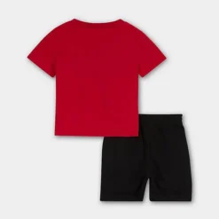 Nike Infant Jordan Gym 23 T-Shirt And Shorts Set Red/Black - 65C168 023 -Sports Fashion 65C168 023 M2