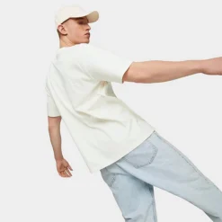 Men's Puma Essentials Better Relaxed Graphic T-Shirt Natural - 67329799 380 -Sports Fashion 67329799 380 M3