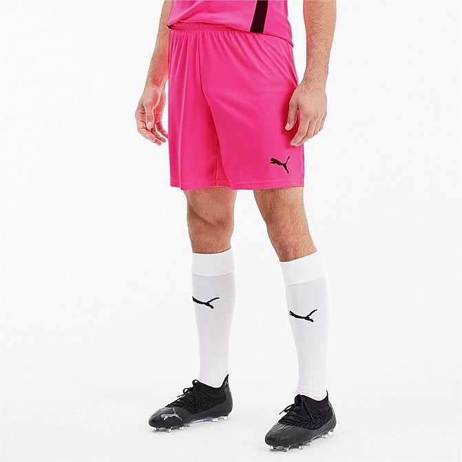 Men's Puma TeamGOAL 23 Knit Shorts Fluo Pink/Puma Black - 70426225 690 1 Men's Puma TeamGOAL 23 Knit Shorts Fluo Pink/Puma Black - 70426225 690