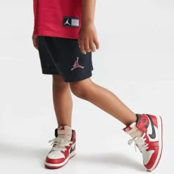 Nike Boys' Toddler Jordan HBR Muscle Tank And Shorts Set Black/Red - 757559 023 -Sports Fashion 757559 023 M4