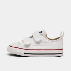 Boys' Toddler Converse Chuck Taylor 2 Strap Low Top Casual Shoes Optical White - 769029F 102